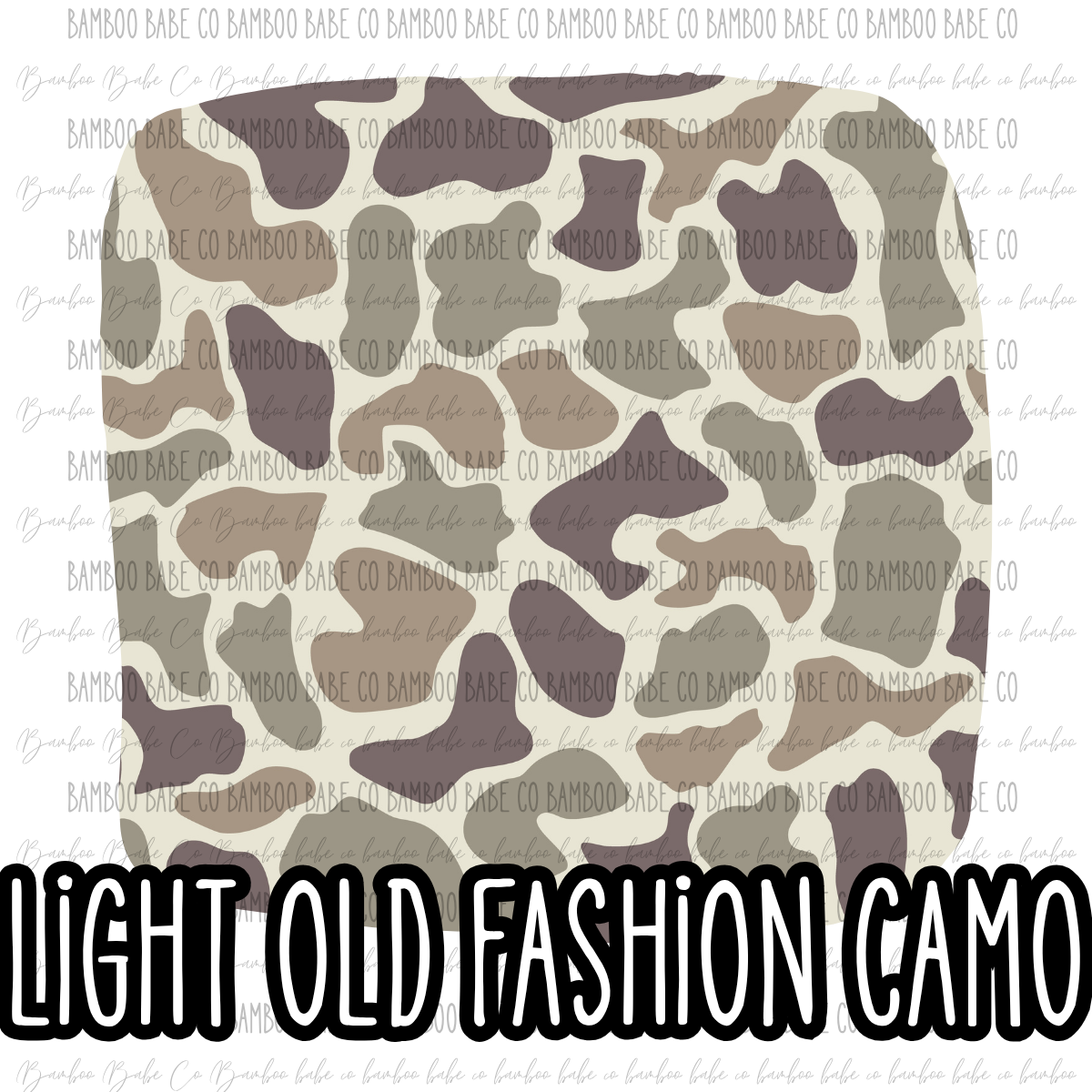 Light Old Fashion Camo