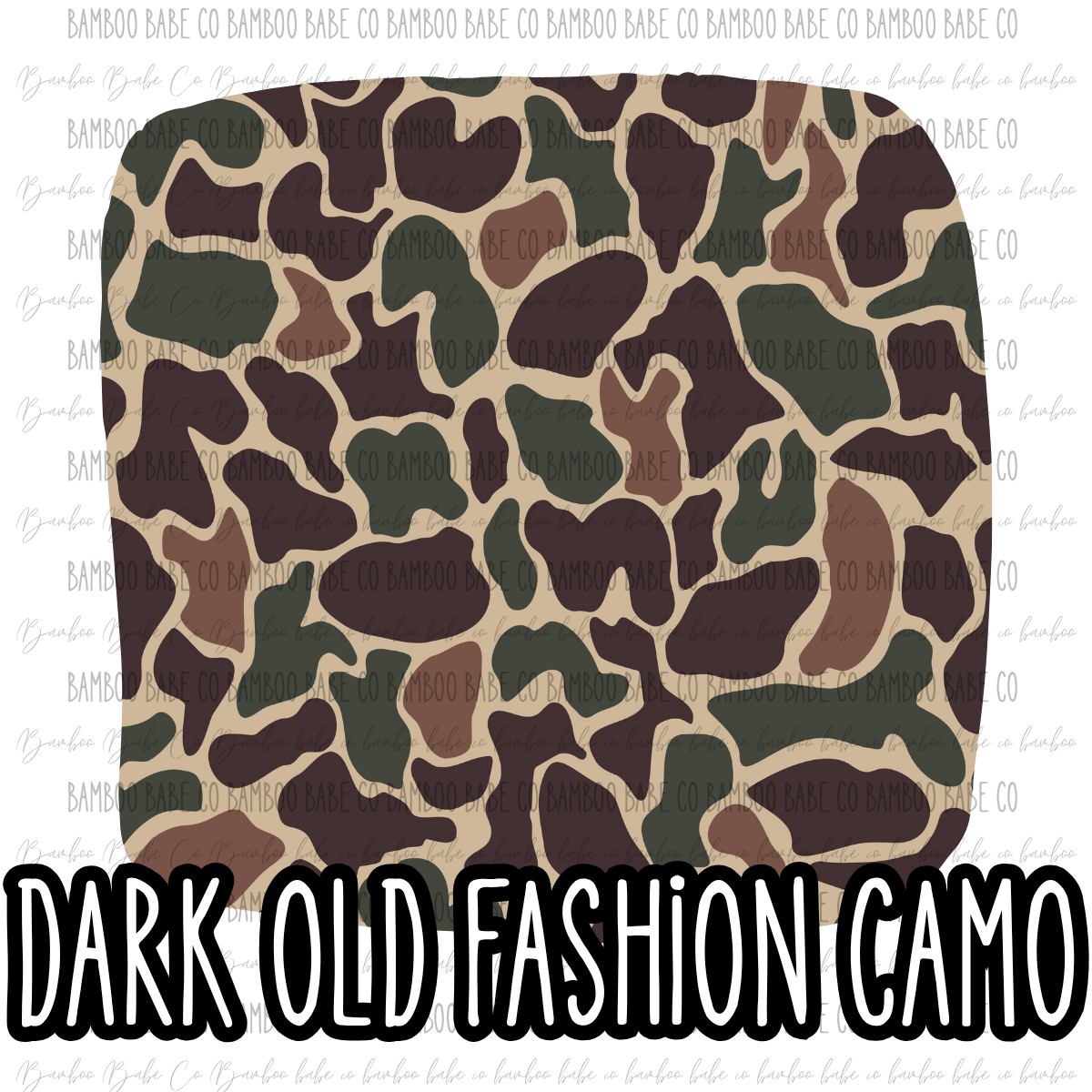 Dark Old Fasion camo