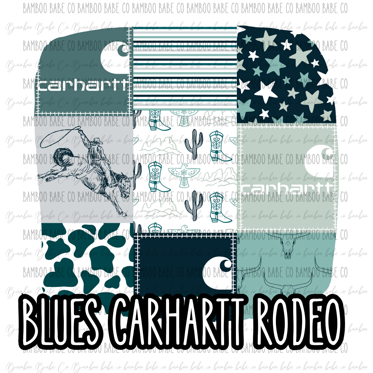 Blues Carhartt rodeo
