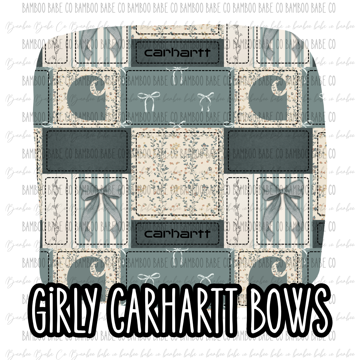 Girly Carhartt Bows